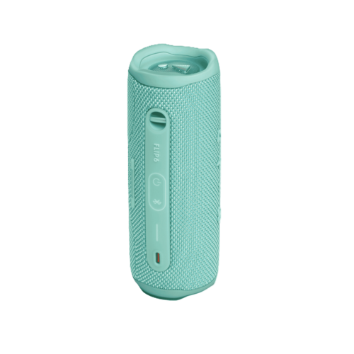רמקול בלוטוס JBL Flip 6, צבע טורקיז, שנה אחריות