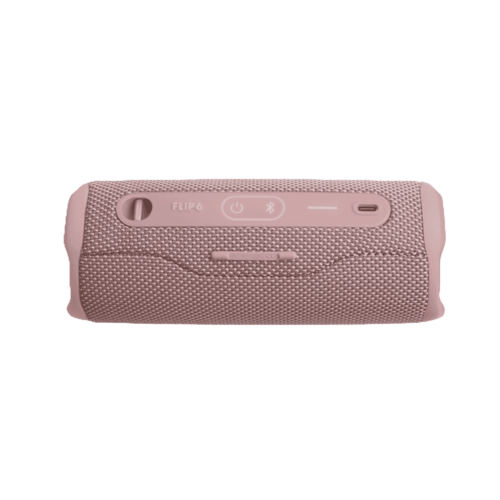 רמקול בלוטוס JBL Flip 6, צבע ורוד, שנה אחריות