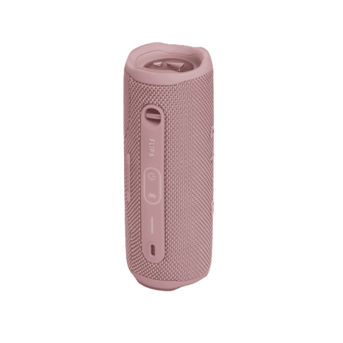 רמקול בלוטוס JBL Flip 6, צבע ורוד, שנה אחריות
