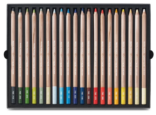 סט של 40 עפרונות גיר  Pastel Pencils