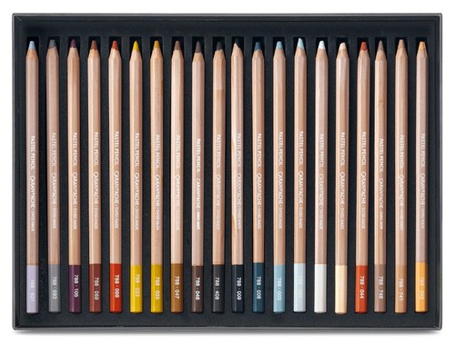 סט של 40 עפרונות גיר  Pastel Pencils
