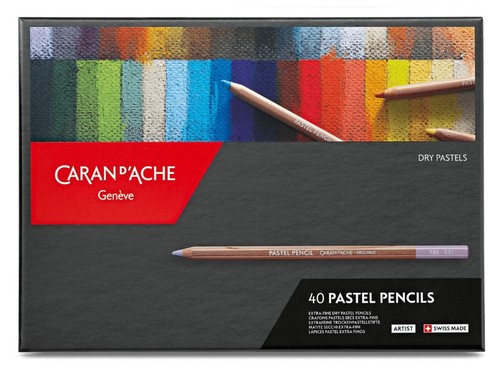 סט של 40 עפרונות גיר  Pastel Pencils