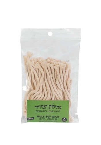פתילות מיוחד נר מצוה בינוני
