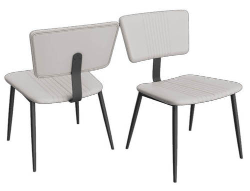 כסא דגם BH-107 שמנת