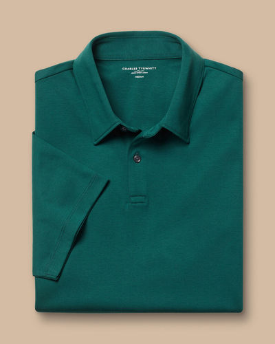 חולצת פולו -Smart Jersey Polo - Green