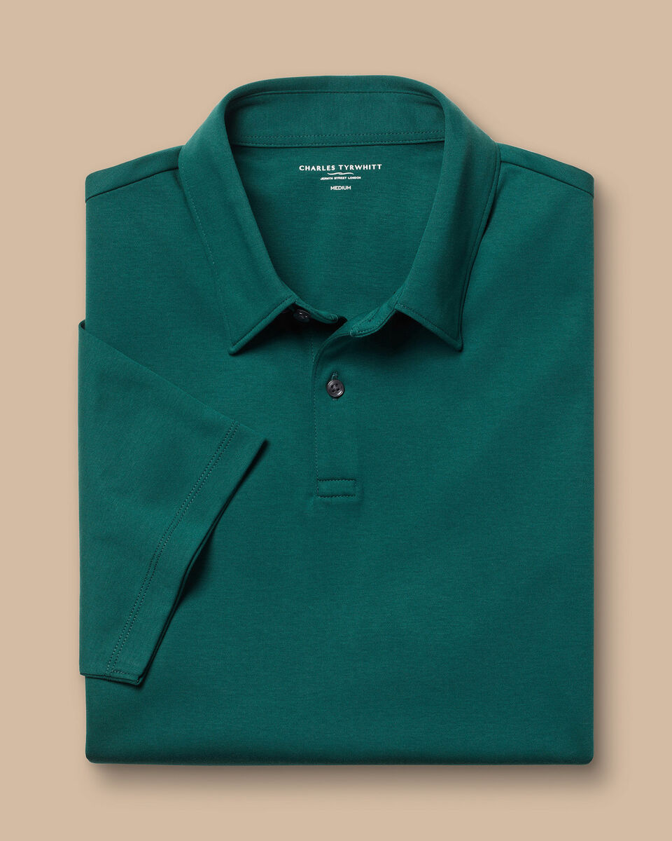 חולצת פולו -Smart Jersey Polo - Green