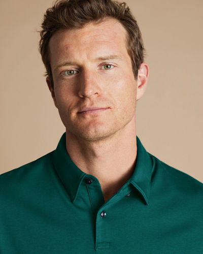 חולצת פולו -Smart Jersey Polo - Green
