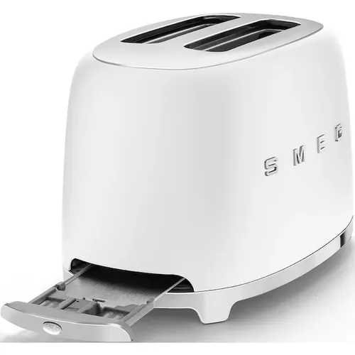 ‏מצנם Smeg TSF01 - צבע לבן מט