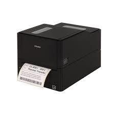 מדפסת מדבקות שולחנית CITIZEN CL-E321-C כוללת סכין חיתוך
