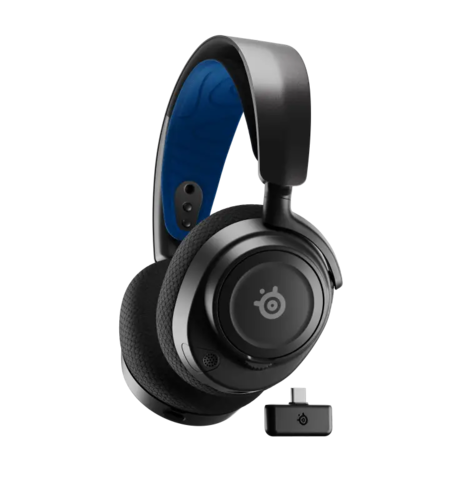 אוזניות גיימינג אלחוטיות ל PlayStation – Arctis Nova 7P Steelseries בצבע שחור