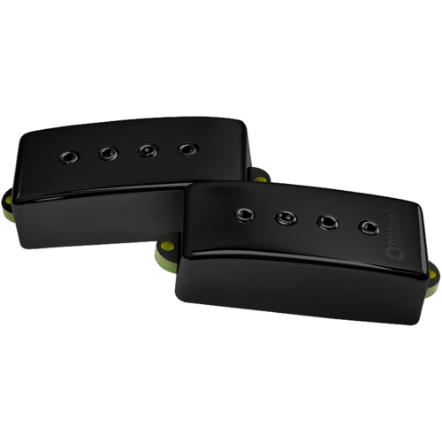 פיק אפ לגיטרה בס DIMARZIO DP299GB Relentless P Gloss Black Cover