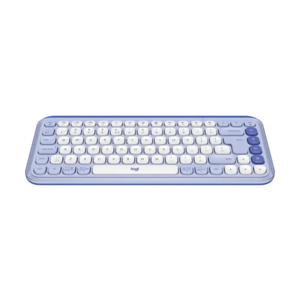  מקלדת אלחוטית בצבע לילך LOGITECH POP ICON KEYS 