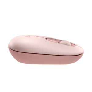  סט מקלדת ועכבר אלחוטיים בצבע ורוד LOGITECH POP ICON COMBO 