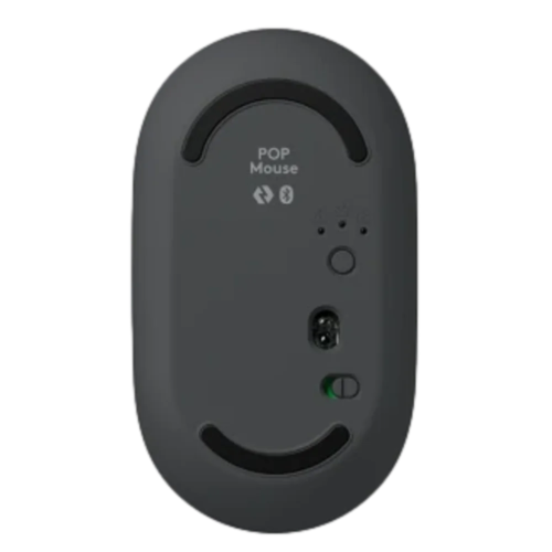  סט מקלדת ועכבר אלחוטיים בצבע גרפיט LOGITECH POP ICON COMBO 