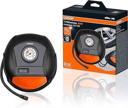 משאבת אוויר/קומפרסור חשמלי קומפקטי OSRAM TYREinflate 200