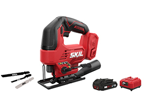 מסור אנכי (ג'יקסו) נטען 20V Brushless מתנה סוללה 2.0Ah + מטען