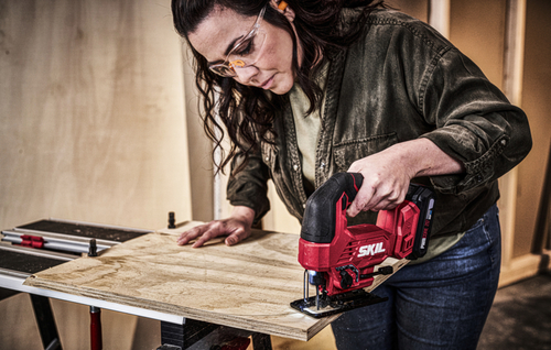 מסור אנכי (ג'יקסו) נטען 20V Brushless מתנה סוללה 2.0Ah + מטען