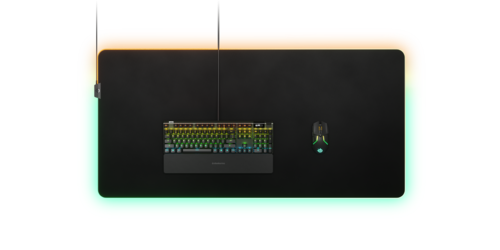 משטח לעכבר גיימינג SteelSeries QcK Prism Cloth RGB 3XL 1220x590x4
