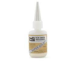 דבק מהיר לחומרים מוקצפים דליל  BOB SMITH SUPER GOLD  (14 גרם)