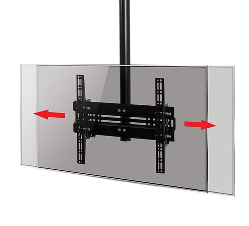 מתקן תלייה תקרתי לטלוויזיה באורך 1.5' עד 65 B-TECH BT8424