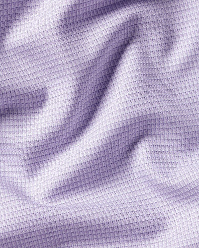 חולצה אקסטרה סלים פיט- Lilac purple non-iron stretch Kensington weave CA extra slim fit shirt