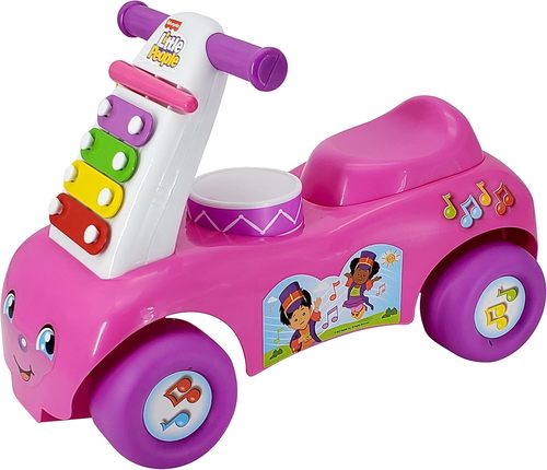 בימבה מוזיקלית קסילופון - ורוד
