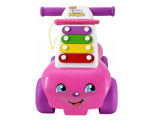 בימבה מוזיקלית קסילופון - ורוד