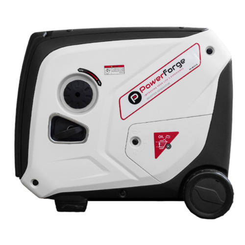 גנרטור אינוורטר היברידי בנזין וגז PowerForge 4000W