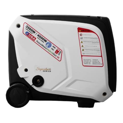 גנרטור אינוורטר היברידי בנזין וגז PowerForge 4000W