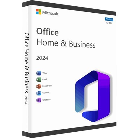 תוכנת Microsoft Office Home and Business 2024 Hebrew