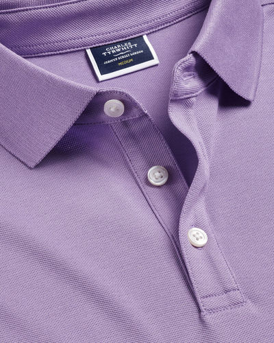 חולצת פולו -Lilac purple Polo