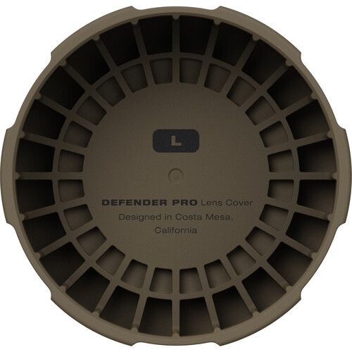 כיסוי עדשה מקצועי PolarPro Defender 81-90mm Desert