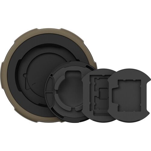 כיסוי עדשה מקצועי PolarPro Defender 81-90mm Desert