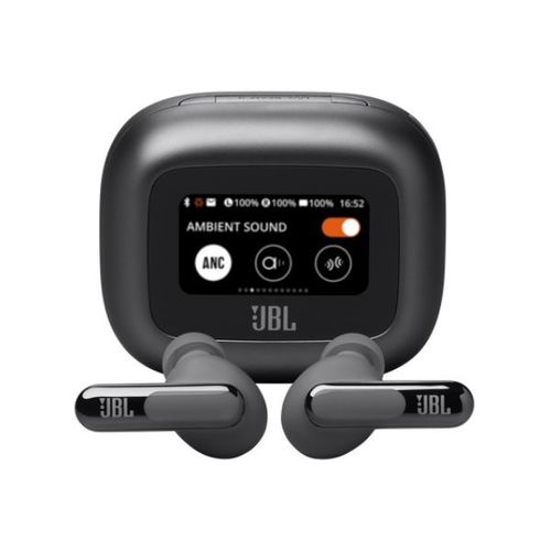אוזניות אלחוטיות כסף  JBL Live Beam 3 TWS ANC