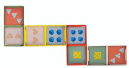 משחק הדומינו הראשון שלי 4 ב 1 Taf Toys