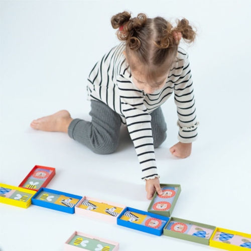 משחק הדומינו הראשון שלי 4 ב 1 Taf Toys