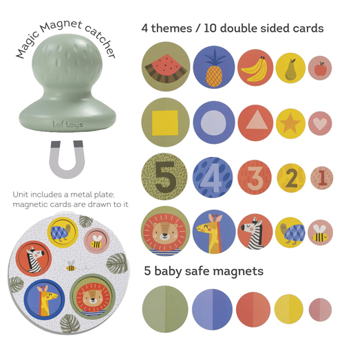 פאזל מגנטים סוואנה מבית Taf Toys