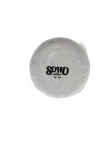 10 יחידות צלחת גדולה קוטר 25 דגם SOHO בצבע לבן