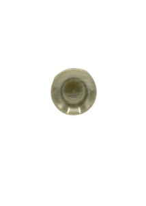 10 יחידות צלחת קטנה קוטר 18 דגם pearl בצבע נצנצים זהב