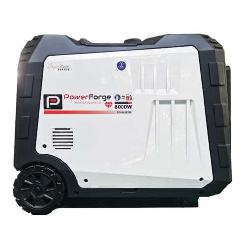 גנרטור אינוורטר היברידי בנזין וגז PowerForge 8000W