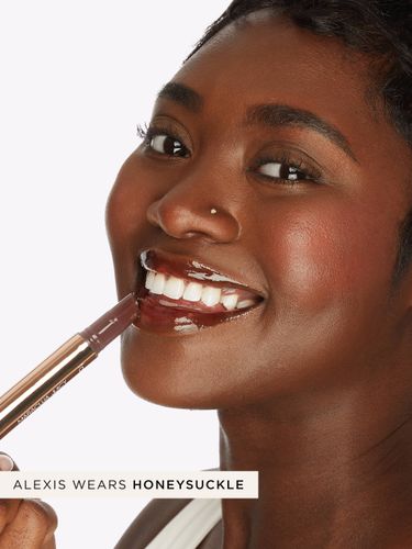 שמן שפתיים -  Plumping lip oil(shimmering hibiscus)