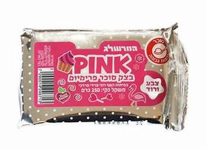 בצק סוכר ורוד המרשלג 250 גרם