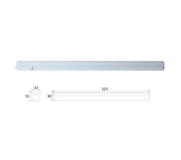 קיר LED 4W (אור חם)