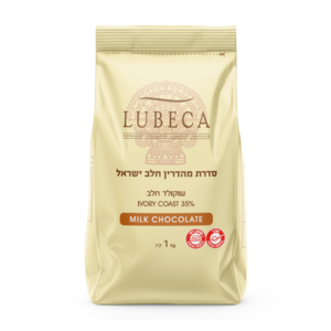 1 ק"ג שוקולד לובקה 35% 