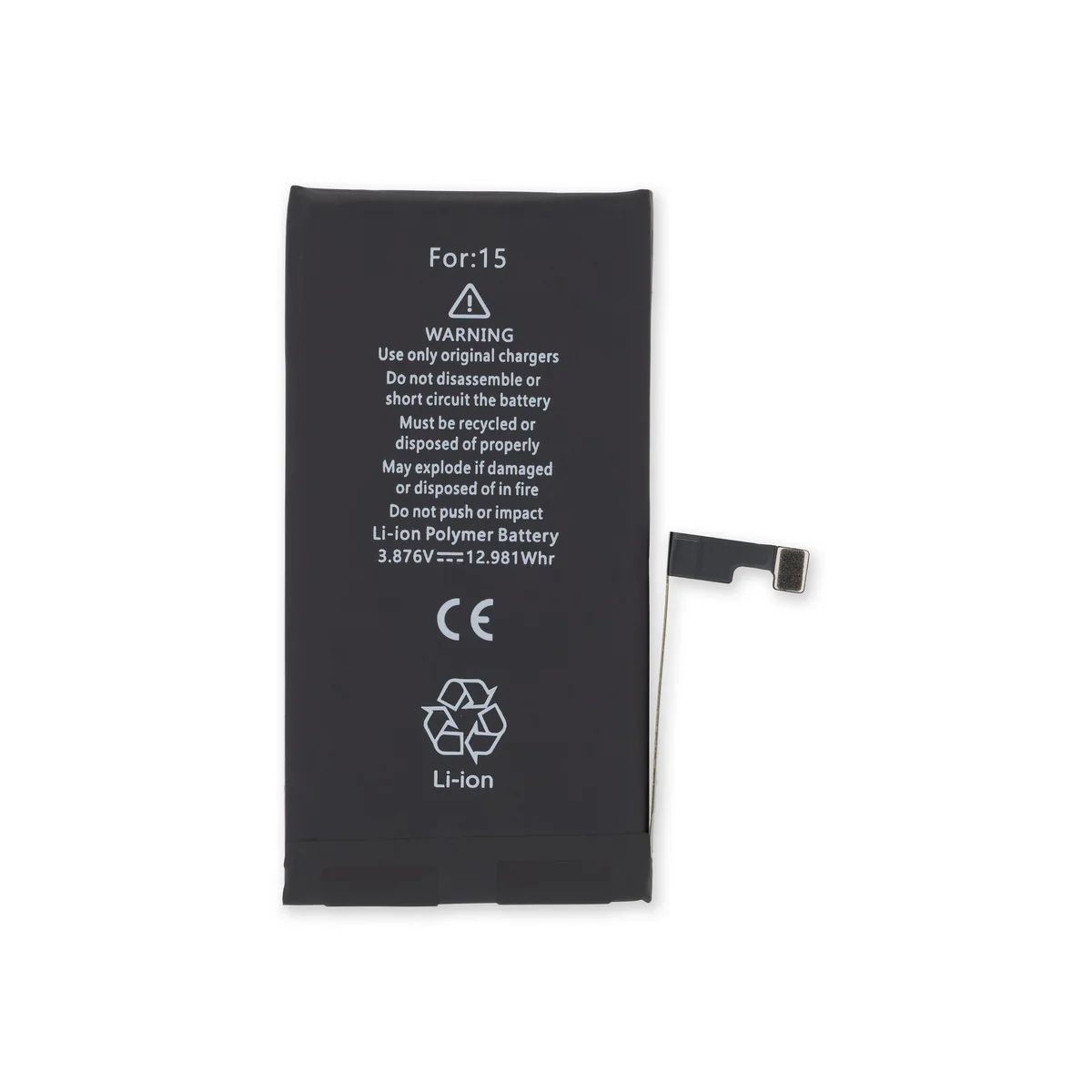 החלפת סוללה Apple iPhone 15 אפל