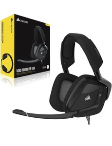 Corsair אוזניות גיימינג Void RGB Elite