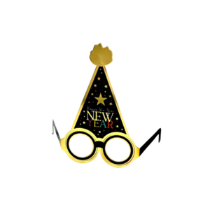 מארז 6 יחידות משקפיים Happy New Year