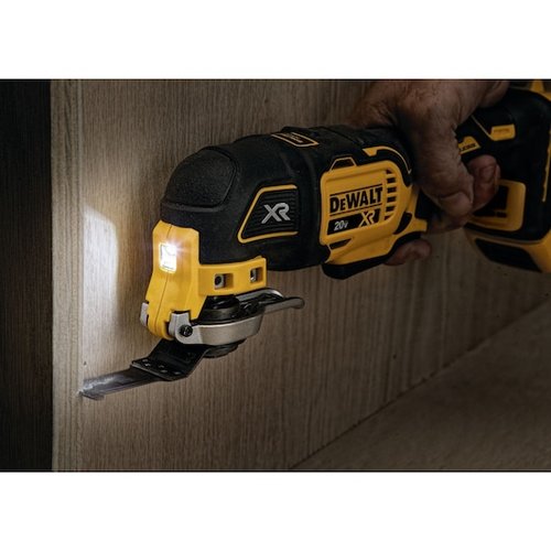 רב כלי DEWALT DCS356 20V נטען עם מנוע ללא פחמים, 3 מהירויות ומערכת Quick-Change להחלפת אביזרים מהירה