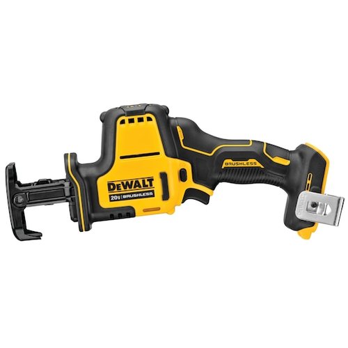 מסור חרב חד-ידי DEWALT ATOMIC 20V נטען קומפקטי, 2,800 תנועות לדקה, משקל 1.42 ק
