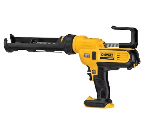 אקדח סיליקון DEWALT DCE560B 20V נטען עם מערכת אנטי-טפטוף, בקרת זרימה כפולה והחלפת מחסניות מהירה למחסניות 300 מ